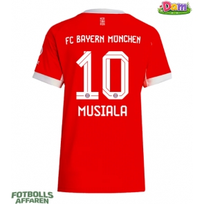 Bayern Munich Jamal Musiala #10 Hemmatröja Kvinnor 2025-26 Kortärmad